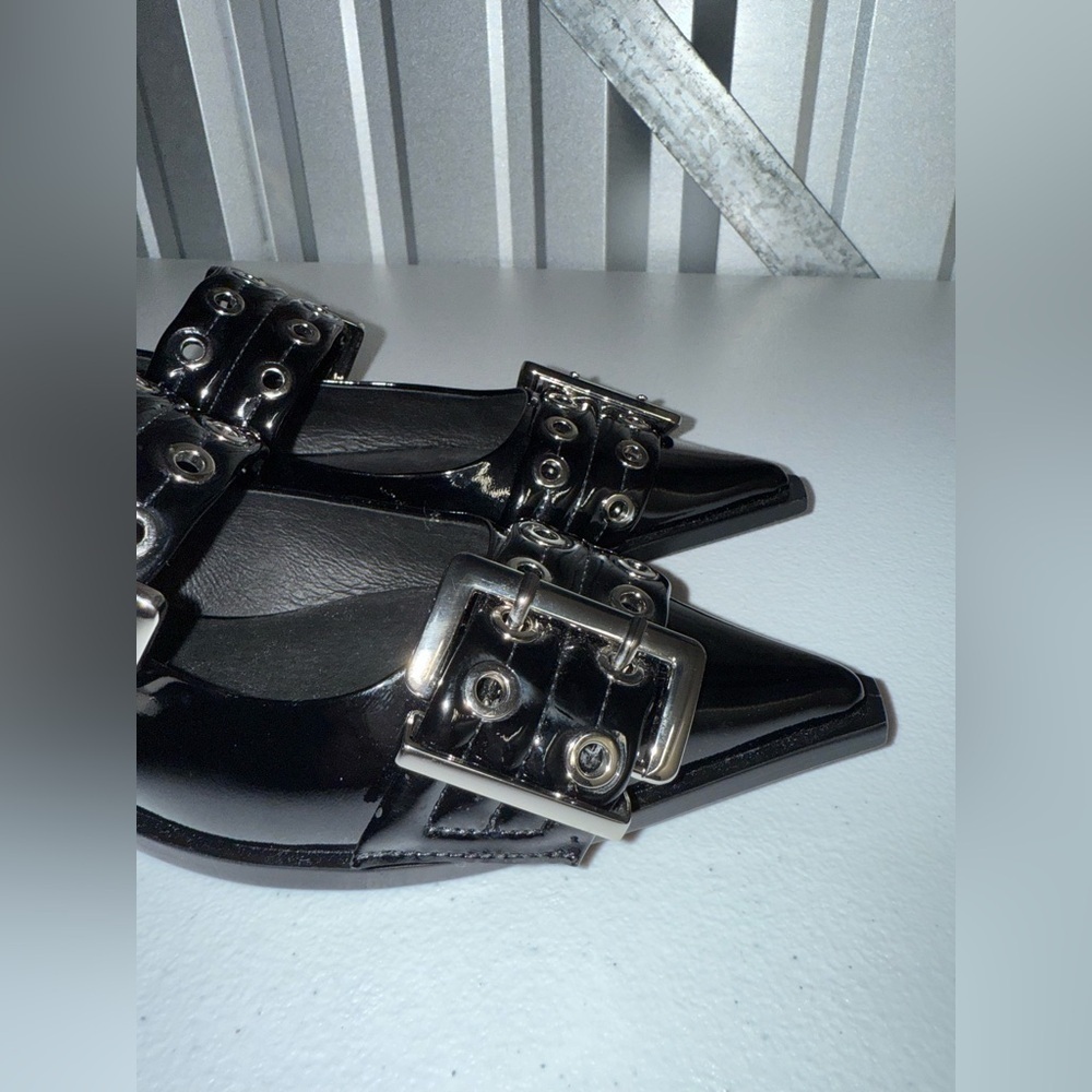 Jeffery Campbell Debb Slingback Flats Size 7 - Picture 7 of 11